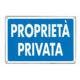 CARTELLO PVC PROP.PRIVATA 30X20