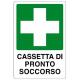 CARTELLO PVC CASSETTA PR.SOCCORSO 30X20 ---