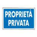 CARTELLO PVC PROP.PRIVATA 30X20