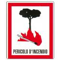 CARTELLO ALL.PERICOLO INCENDI 40X50