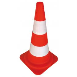 CONO SPARTITRAFFICO PLASTICA DIURNO B/R H50