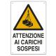 CARTELLO POLIONDA CARICHI SOSPESI 70X50