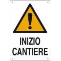 CARTELLO POLIONDA INIZIO CANTIERE 60X40