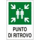 CARTELLO PVC 'PUNTO DI RITROVO' 30X20