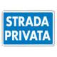 CARTELLO PVC STRADA PRIVATA 30X20