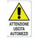 CARTELLO POLIONDA USCITA AUTOMEZZI 70X50