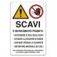 CARTELLO POLIONDA SCAVI 70X50