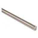 BARRA FILETTATA ACCIAIO INOX A2 MA 1MT 6MM