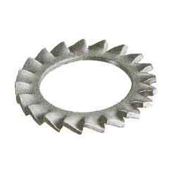 RONDELLA ACCIAIO DENT ESTERNA M4 |%