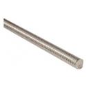 BARRA FILETTATA ACCIAIO INOX A2 MA 1MT 4MM