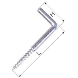RAMPINO A VITE ACC ZN FIL.LEGNO 17X50 %