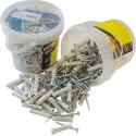 NOBEX TASSELLO NYLON C/VITE MXV 6X30 BUCKET 150PZ MXV - 150 pezzi