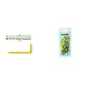 NOBEX TASSELLO NYL C/GANCIO QUADRI 4X20 30PZ MQ4-B