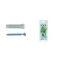 NOBEX TASSELLO NYLON UNIVERSALE C/VITE 5X25 20PZ MXV5-B - blister da pz.20