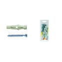 NOBEX TASSELLO UNIVERSALE TRAZIONE C/VITE 6X40 10PZ MUXV/101-B - blister da pz.10