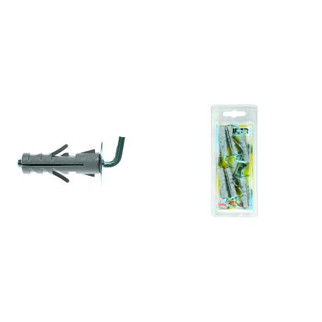 NOBEX TASSELLO NYLON C/GANCIO CORTO 9X38 6PZ MB/101-B - blister da pz.6