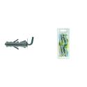 NOBEX TASSELLO NYLON C/GANCIO CORTO 9X38 6PZ MB/101-B - blister da pz.6