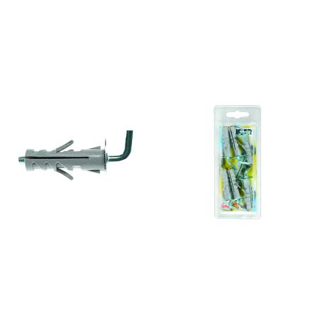 NOBEX TASSELLO NYLON C/GAN MEDIO 9X38 6PZ MB/102-B - blister da pz.6