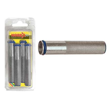 NOBEX TASSELLO BUSSOLA ACCIAIO M6X48 PZ.6 ALB - blister da pz.6