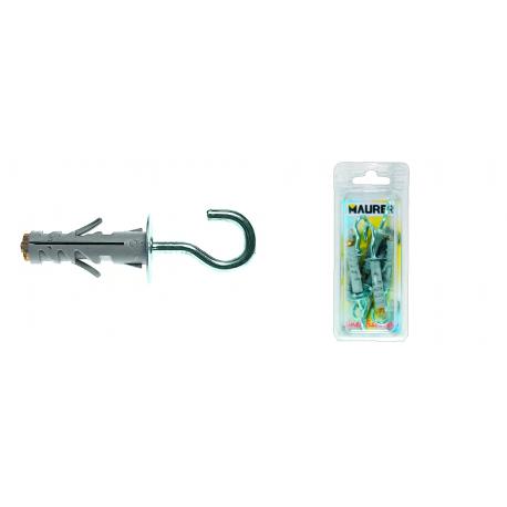 NOBEX TASSELLO NYLON C/GAN MEDIO 9X38 6PZ MB/102-B - blister da pz.6