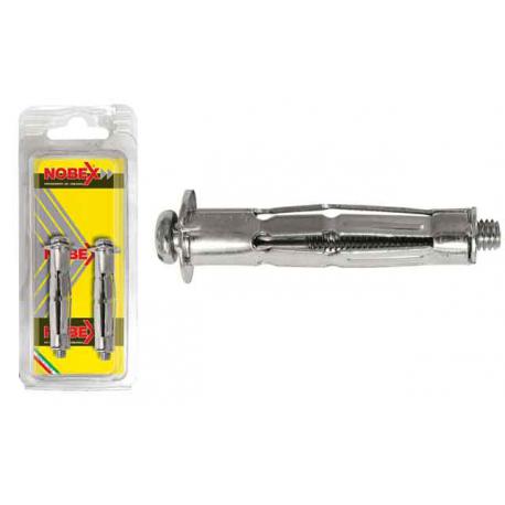 NOBEX TASSELLO ACC.C/VITE 6X65 CARTONGES. PZ.2 CPV M6 - blister da pz.2