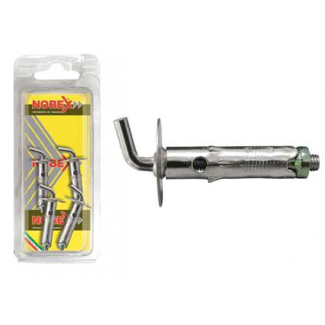 NOBEX TASSELLO ACC.C/GANCIO CORTO 9 PZ.4 FUA-GC 9 - blister da pz.4