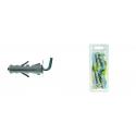 NOBEX TASSELLO NYLON C/GANCIO CORTO 9X38 6PZ MB/101-B - blister da pz.6
