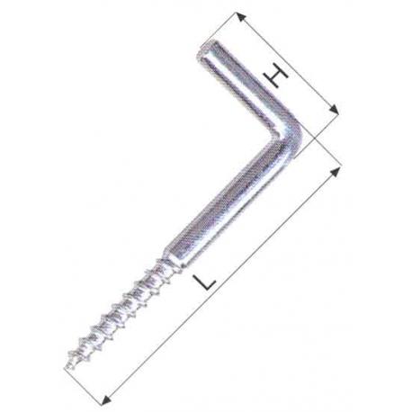 RAMPINO A VITE ACC ZN FIL.LEGNO 18X50 %