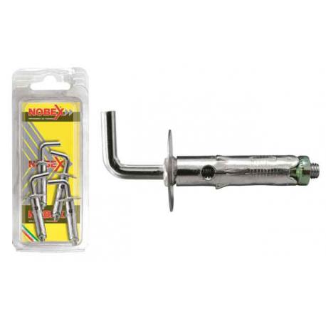 NOBEX TASSELLO ACC.C/GANCIO MEDIO 9 PZ.4 FUA-GM 9 - blister da pz.4
