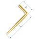 RAMPINO A VITE OTTONE FIL.LEGNO 22X80 %