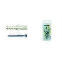 NOBEX TASSELLO NYLON C/BORDO C/VITE 10X50 6PZ MCV/108-B - blister da pz.6