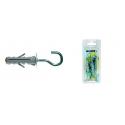 NOBEX TASSELLO NYLON OCCHIOLO APERTO 9X38 6PZ MB/104-B - blister da pz.6
