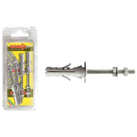 NOBEX TASSELLO NYLON C/BARRETTA 9X38 4PZ FUN-DD - blister da pz.4