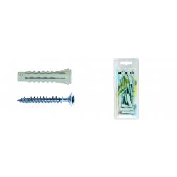 NOBEX TASSELLO NYLON UNIVERSALE C/VITE 8X40 10PZ MXV8-B - blister da pz.10
