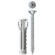 FISCHER TASSELLO FISCHER NYL C/VITE SX PLUS 8S |% SX PLUS 8S