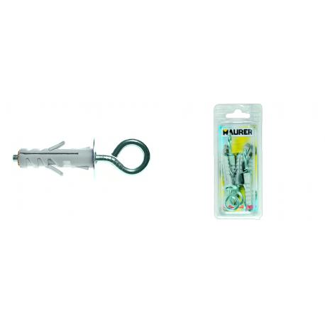 NOBEX TASSELLO NYLON C/OCCHIOLO CHIUSO 9X38 6PZ MB/105-B - blister da pz.6