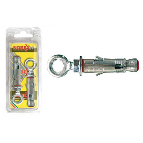 NOBEX TASSELLO ACC.PESANTE OCCHIO M6 PZ.2 NX-OC M6 - blister da pz.2
