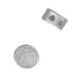 SIGILLI PIOMBO A DUE FORI D. 8 X 5 - numero per kg 565