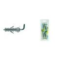 NOBEX TASSELLO NYLON C/GANCIO MEDIO 9X38 6PZ MB/102-B - blister da pz.6