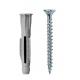 NOBEX TASSELLO C/BORDO E VITE TOP-V 10X60 PZ.6 TOP-V CB - blister da pz.6