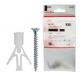 NOBEX #TASSELLO NYLON X CARTONGESSO C/VITE 4X60 6PZ HAV-V - blister da pz.6