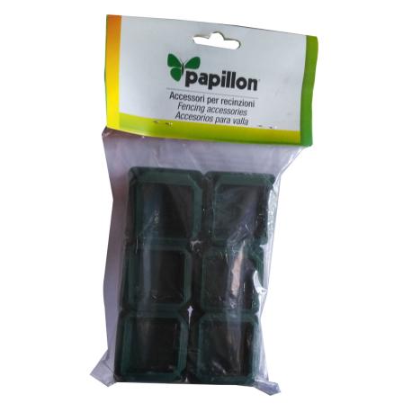 PAPILLON CAPPUCCIO VERDE P/PALI QUADRI KIT PZ 12