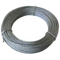 FUNE ANTIGIRO ZN 133FILI AM 3MM 25MT ### - per paranco edilizia 125Kg