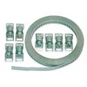 MAURER NASTRO INOX PER FASCETTE + 8 MACCHINETTE - extra