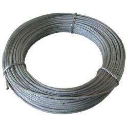 FUNE ANTIGIRO ZN 133FILI AM 5MM 25MT ### - per paranco 250Kg