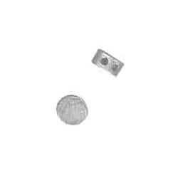 SIGILLI PIOMBO A DUE FORI D. 14 X 6.5 - numero per kg 140