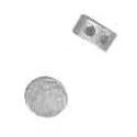 SIGILLI PIOMBO A DUE FORI D. 14 X 6.5 - numero per kg 140