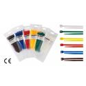 MAURER FASCETTE NYLON ASSORT 6 COLORI 135X2.5 600PZ