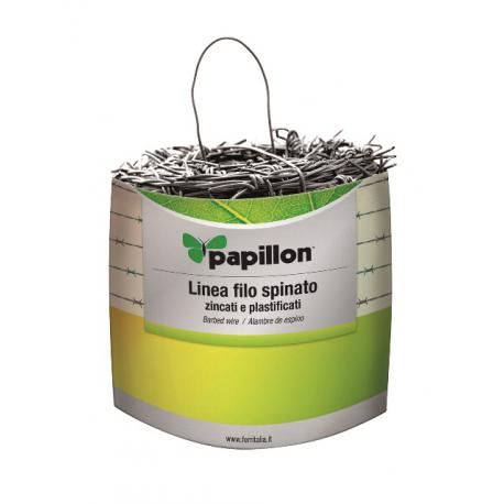 PAPILLON FILO SPINATO ZINCATO PAPILLON 1.7MM 100MT