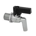 RUBINETTO INOX OLIO SALVAGOCCIA 1/2 C/GHIERA